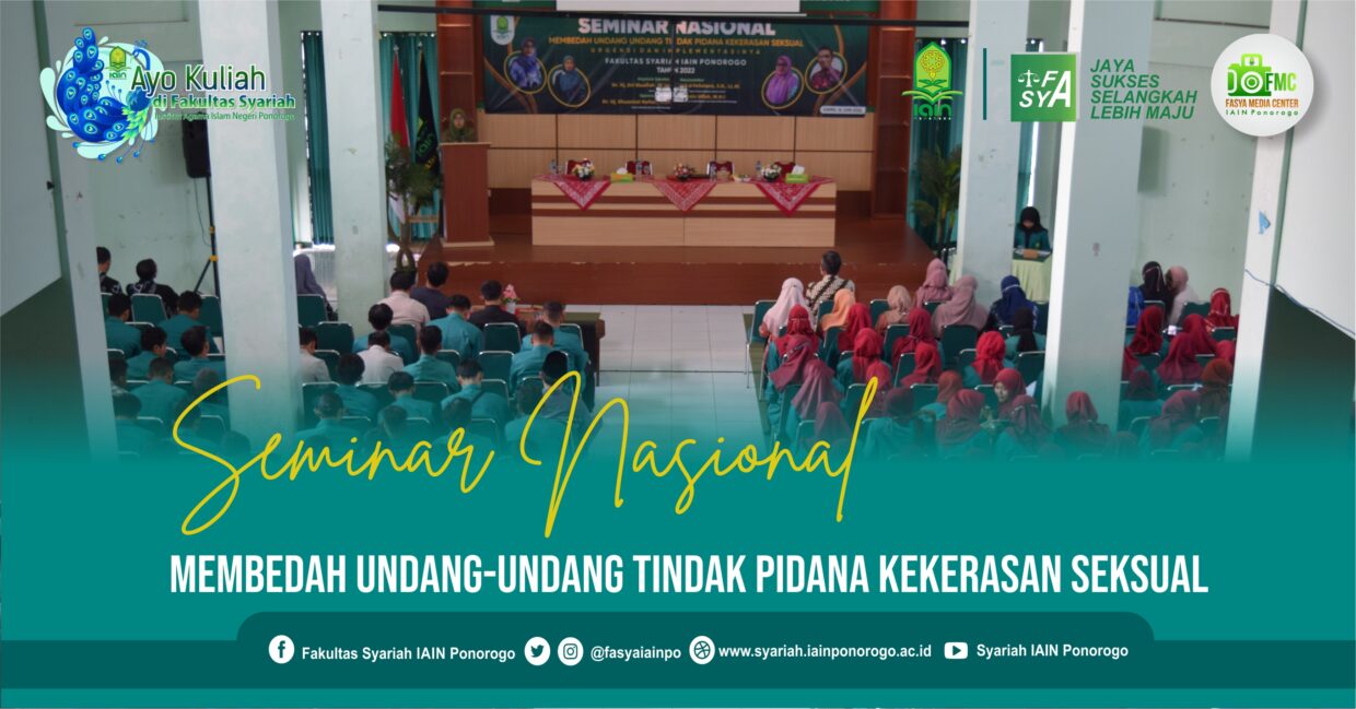 Pertama Kali Fakultas Syariah Adakan Seminar Nasional Membedah Undang